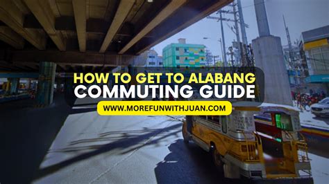pasig to alabang commute|How to get from Pasig City to Alabang by bus, train, taxi .